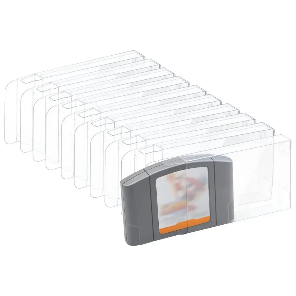 10 x Nintendo 64 (N64) Cart Protector - Oppbevaring