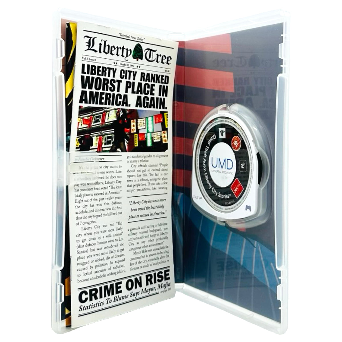 Grand Theft Auto Liberty City Stories - PSP Spill