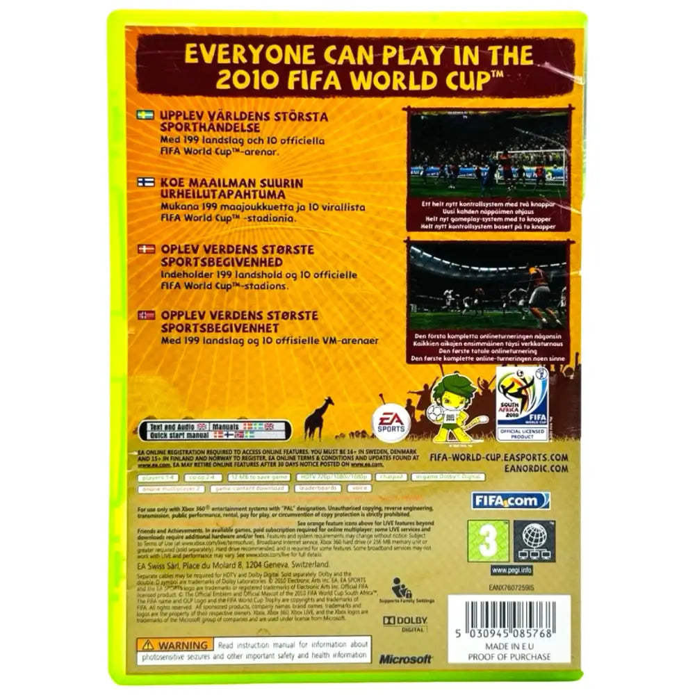 2010 FIFA World Cup South Africa - Xbox 360 Spill
