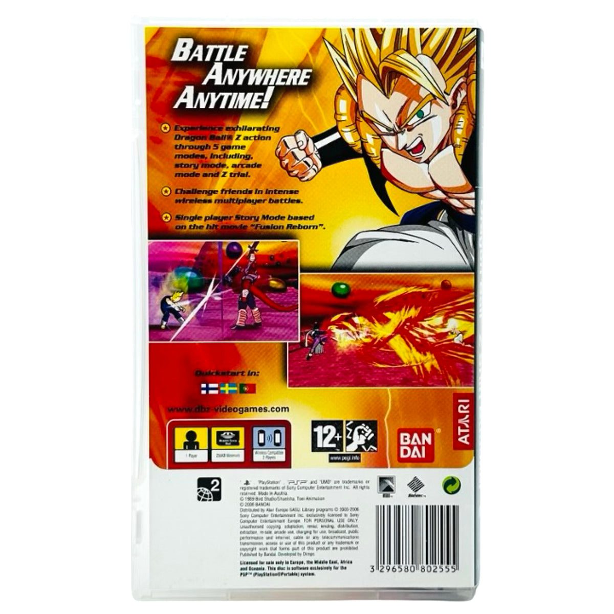 Dragon Ball Z: Shin Budokai - PSP Spill