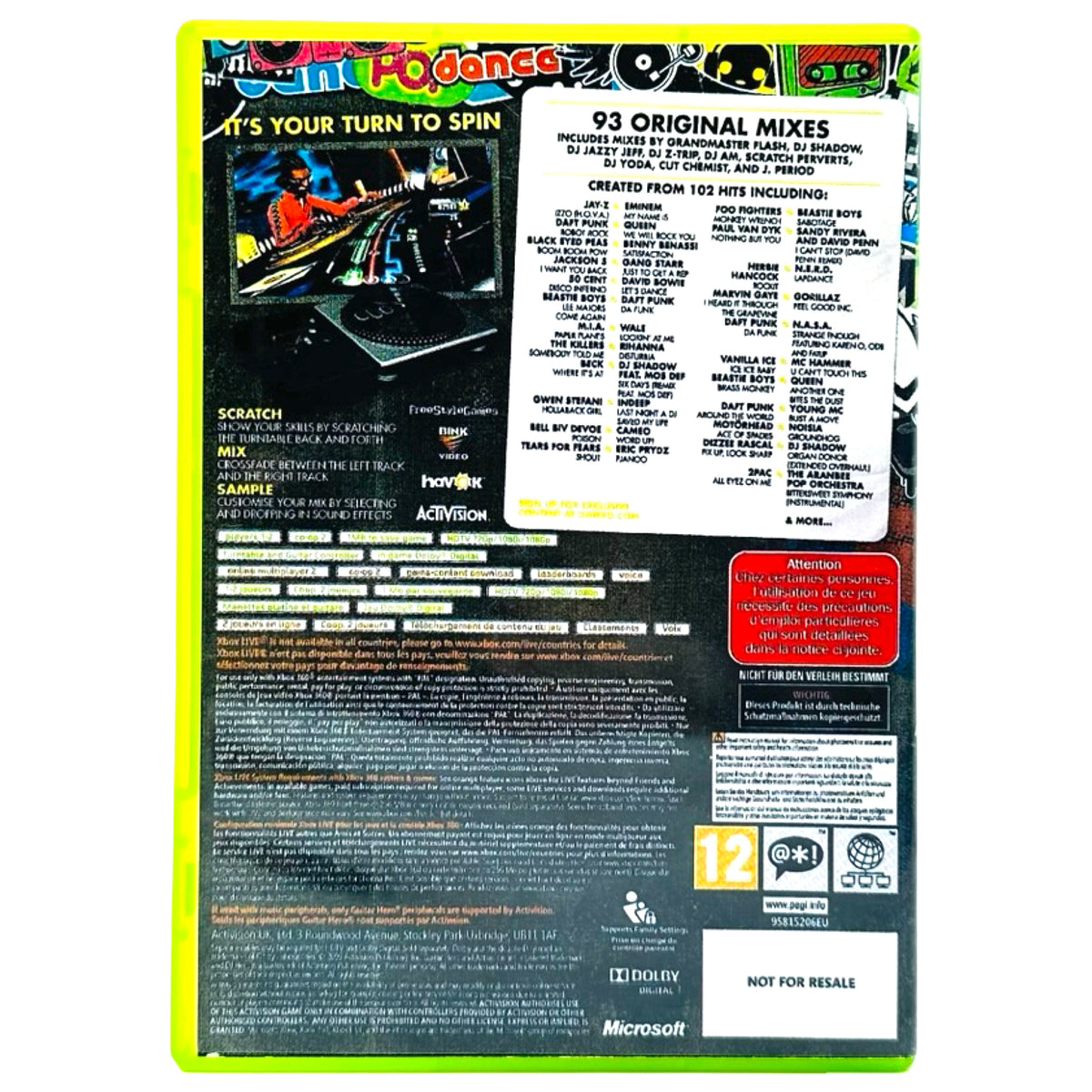 DJ Hero - Xbox 360 Spill