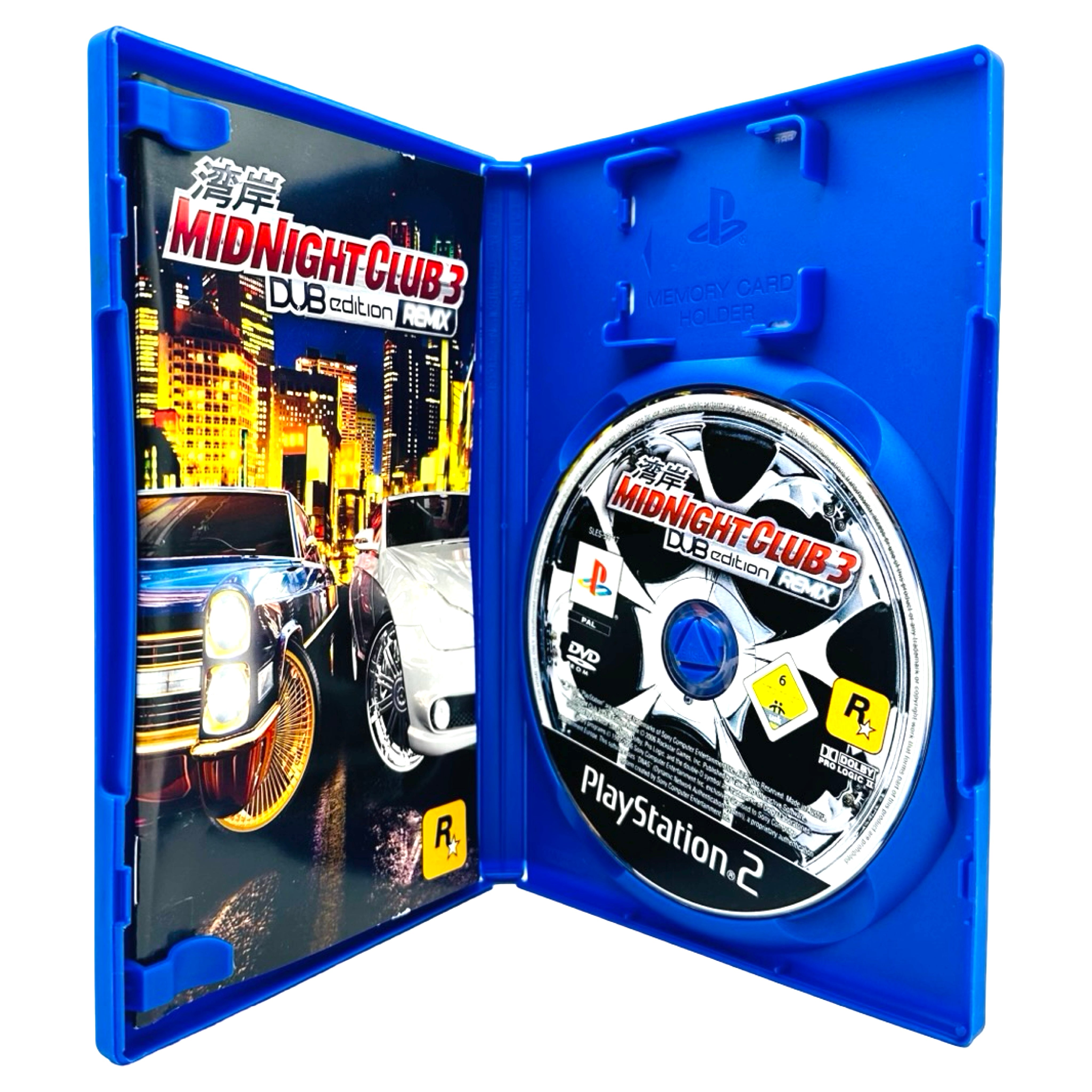 Midnight Club 3: DUB Edition Remix - PlayStation 2 (PS2) Spill