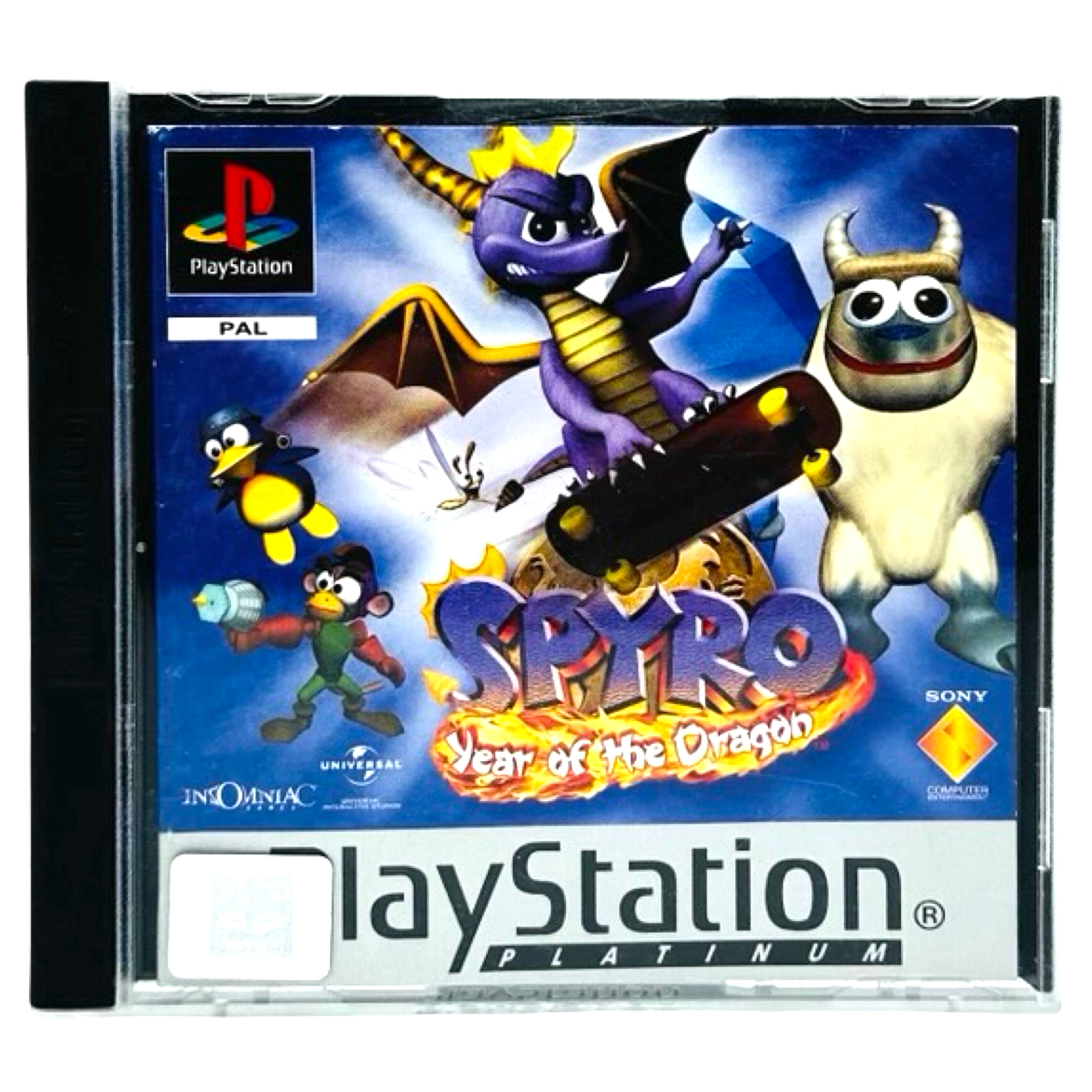 Spyro: Year of the Dragon - PlayStation 1 (PS1) Spill