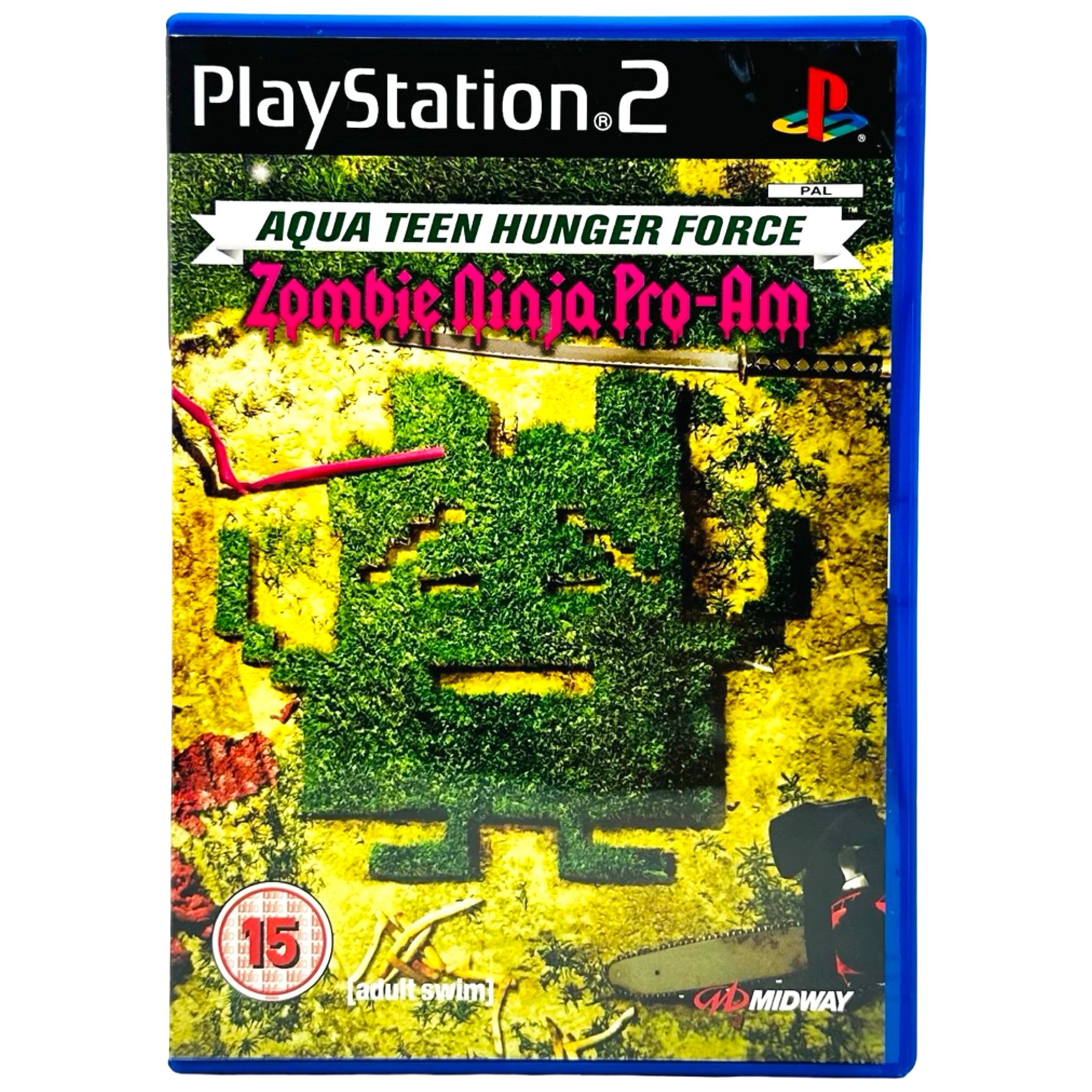 Aqua Teen Hunger Force Zombie Ninja Pro-Am - PlayStation 2 (PS2) Spill