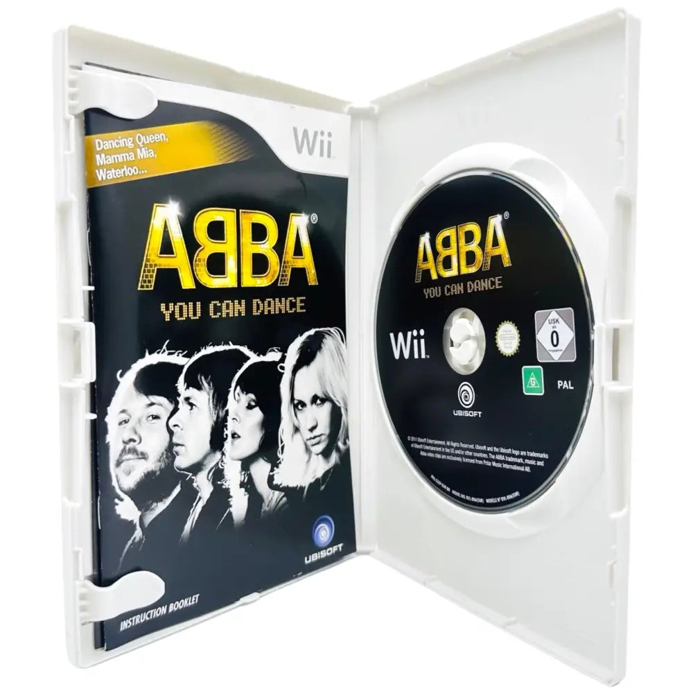 ABBA: You Can Dance - Nintendo Wii Spill - Cover - Manual - Spill/Disk