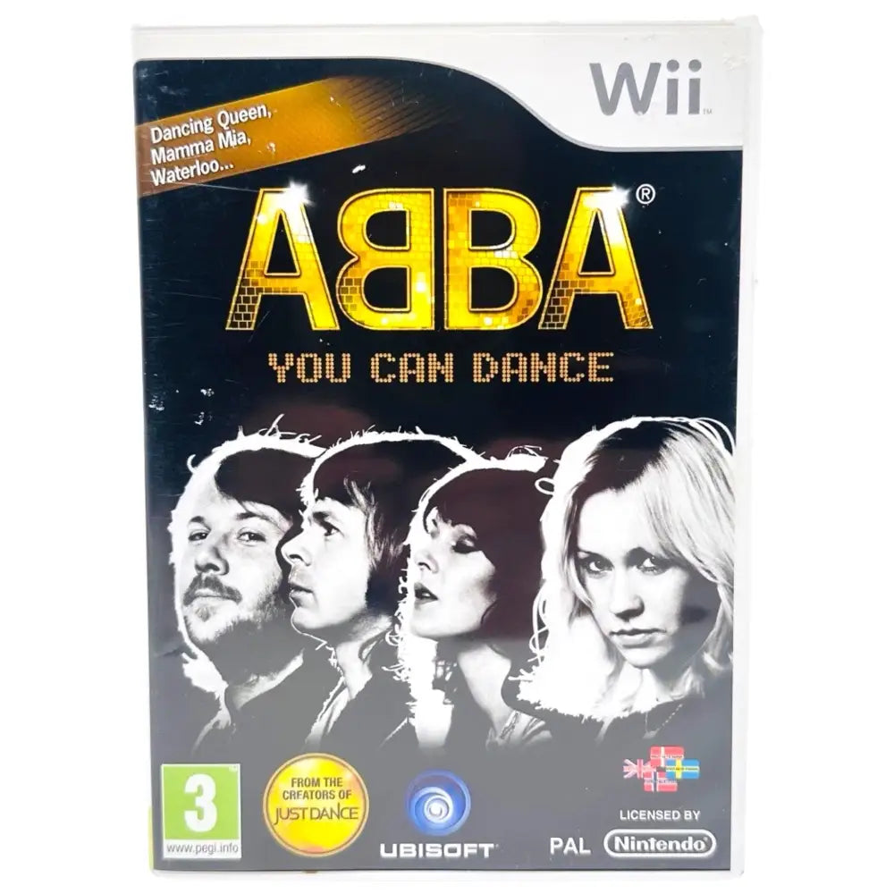 ABBA: You Can Dance - Nintendo Wii Spill - Cover - Manual - Spill/Disk