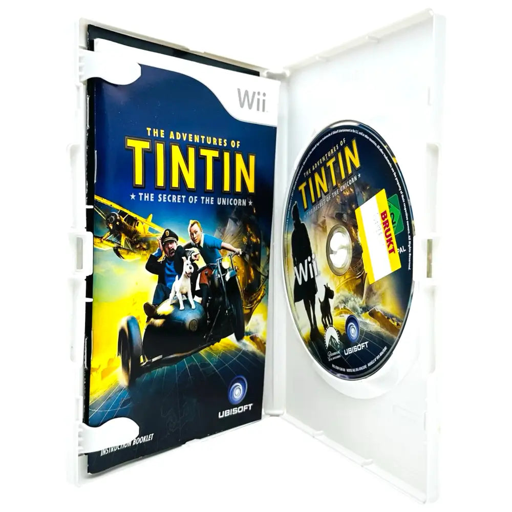 Adventures Of Tintin: The Secret Unicorn - Nintendo Wii Spill