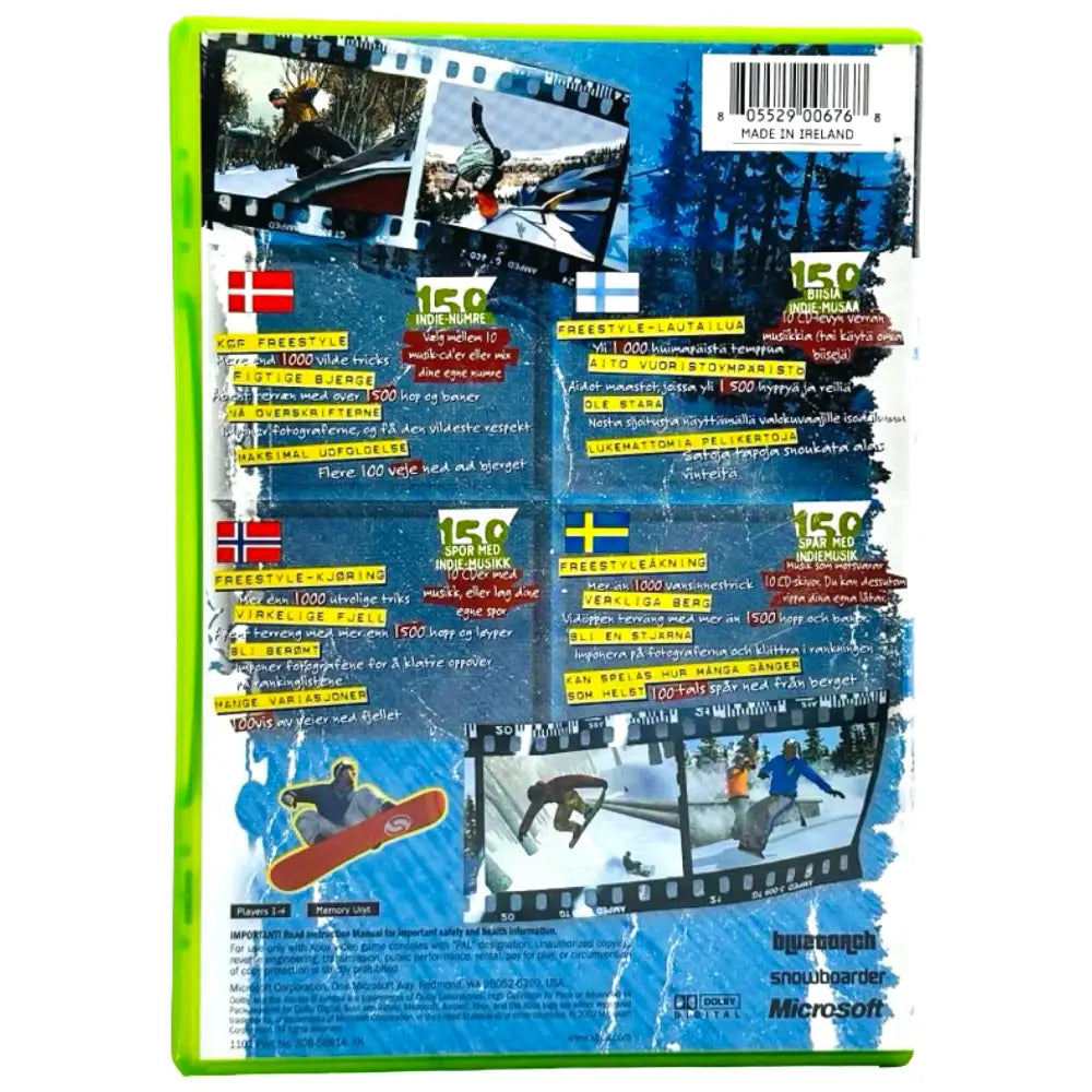 Amped: Freestyle Snowboarding - Xbox spill - Spill