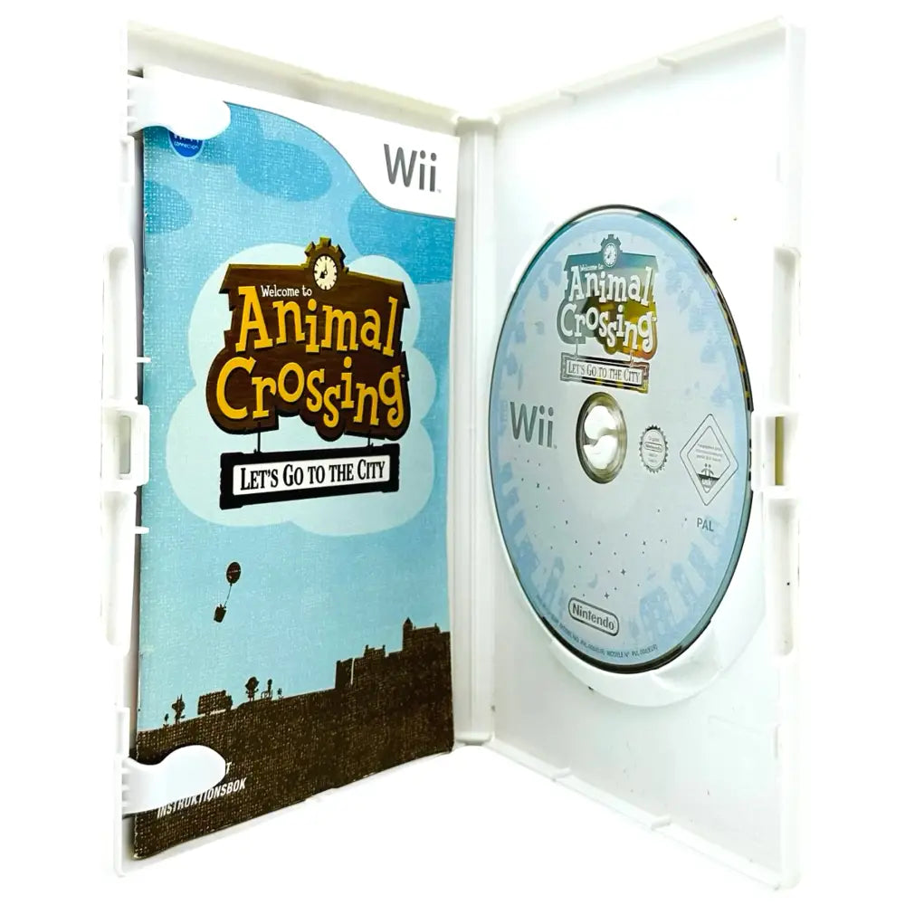 Animal Crossing: Let’s Go To The City - Nintendo Wii Spill