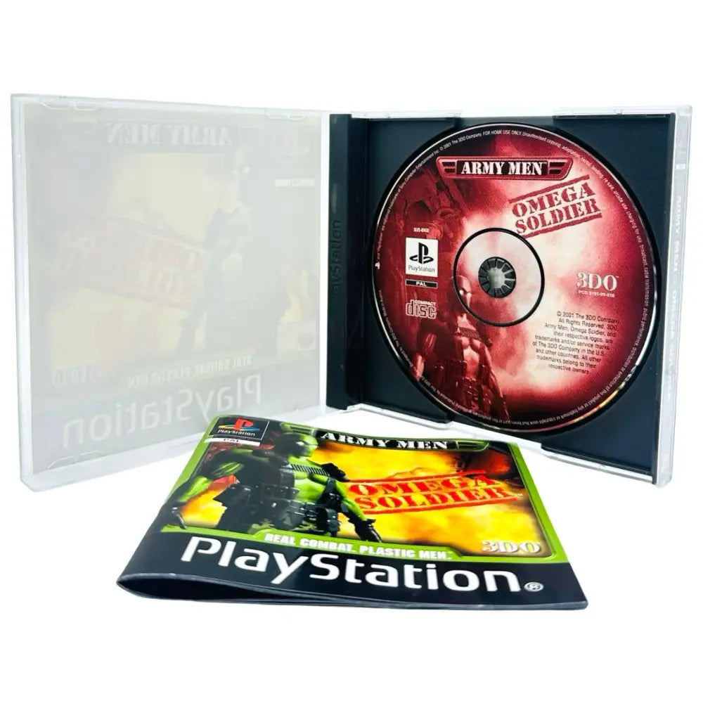 Army Men Omega Soldier - PlayStation 1 (PS1) Spill