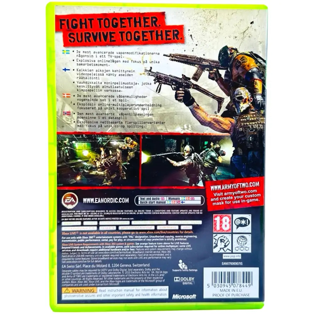 Army Of Two: The 40th Day - Xbox 360 Spill