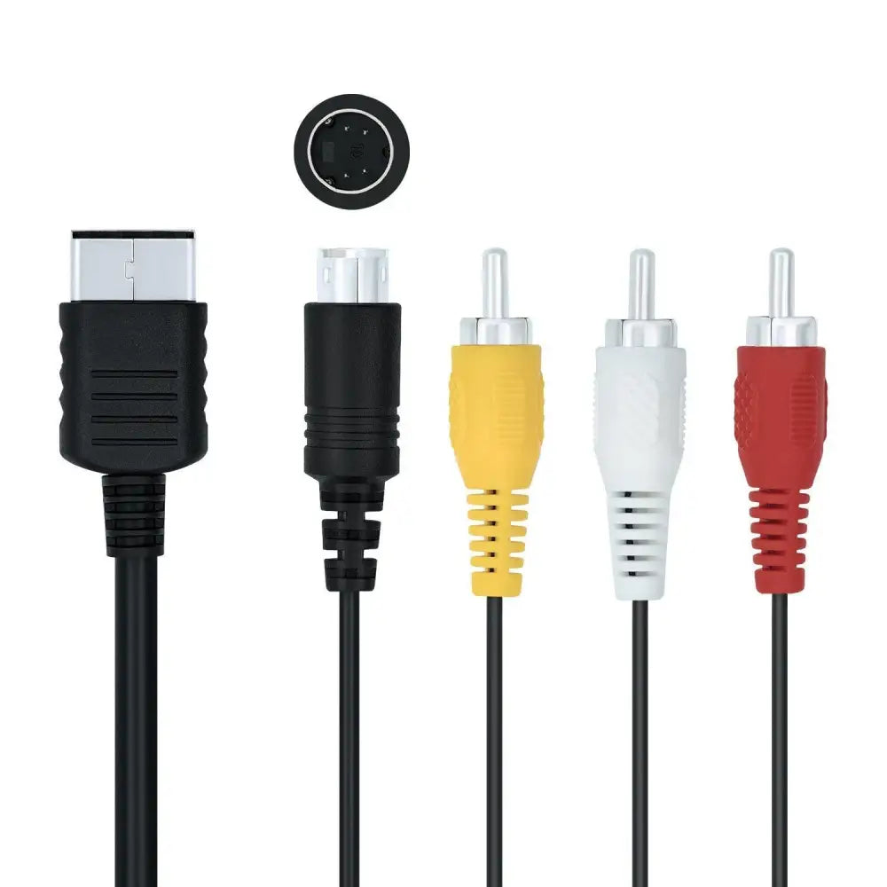 AV/S-VHS Kabel til Sega Dreamcast - RetroGaming.No