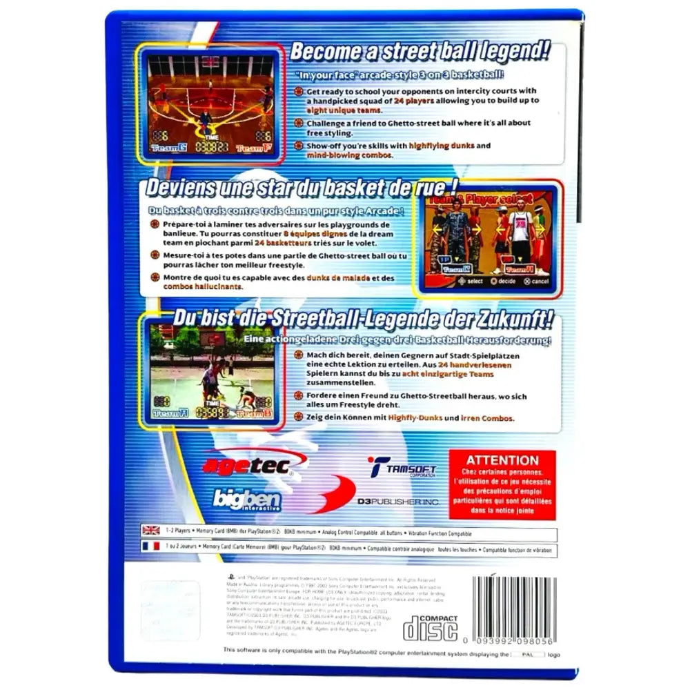 Basketball Xciting - PlayStation 2 (PS2) Spill