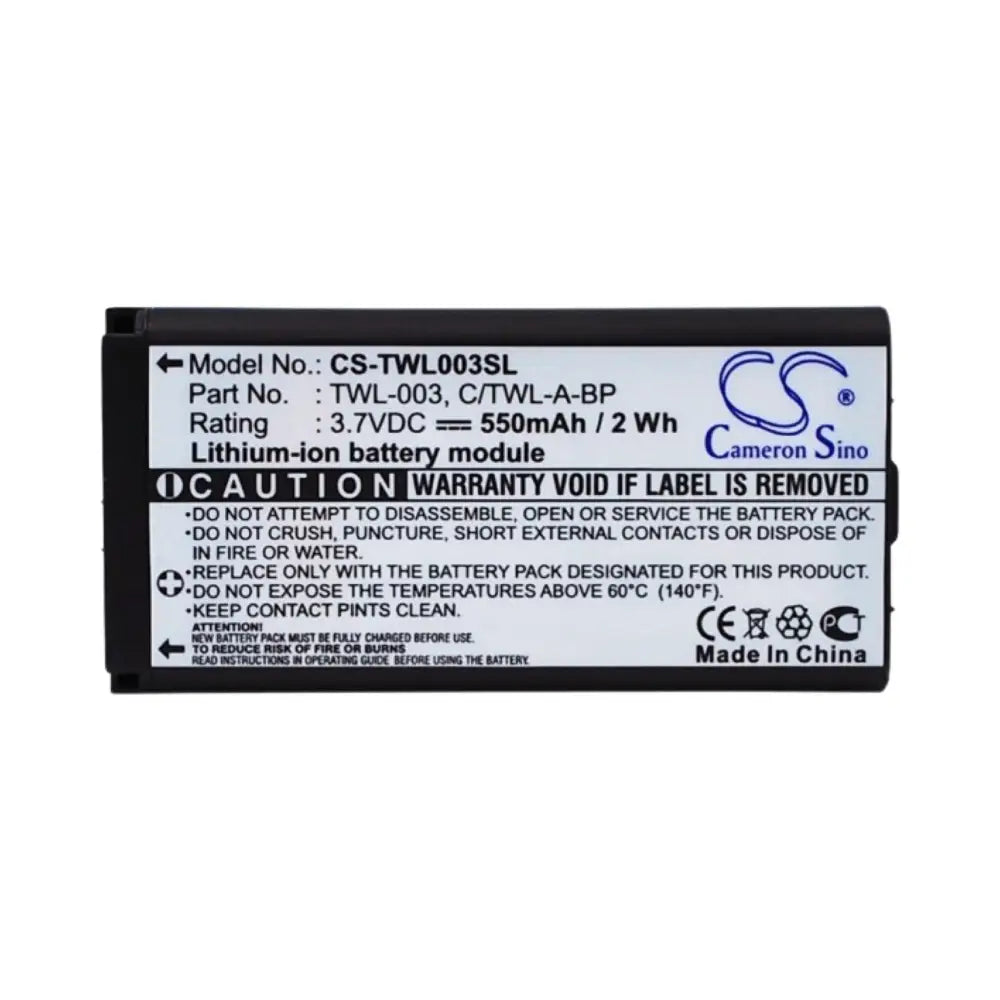 Batteri til Nintendo DSi - Cameron Sino - 550 mAh