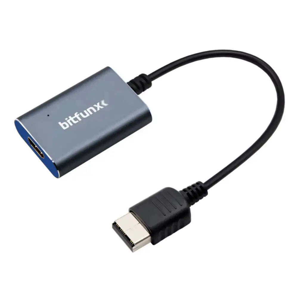 Bitfunx HDMI Adapter for Sega Dreamcast (PAL/NTSC) – Plug & Play HDMI-utgang - Konverter