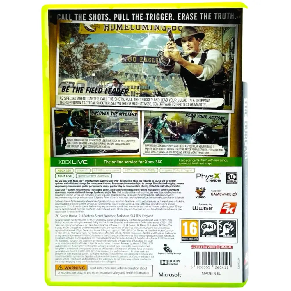 Bureau: XCOM Declassified - Xbox 360 Spill