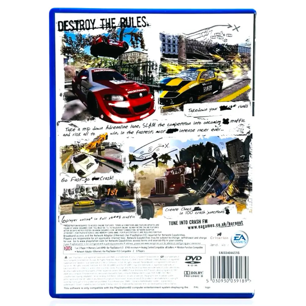 Burnout 3 Takedown - PlayStation 2 (PS2) Spill