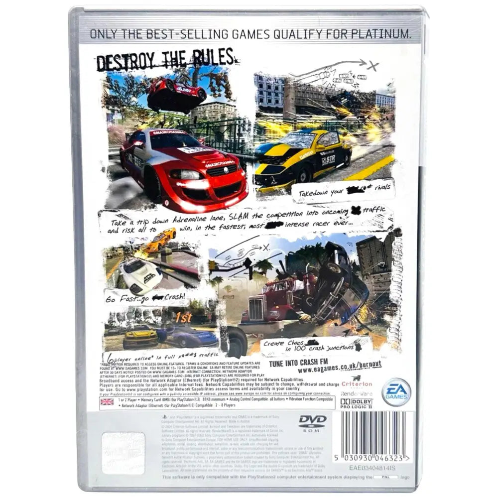 Burnout 3 Takedown - PlayStation 2 (PS2) Spill