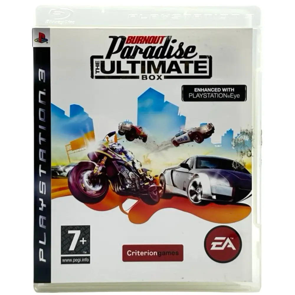 Burnout Paradise: The Ultimate Box - PlayStation 3 (PS3) Spill