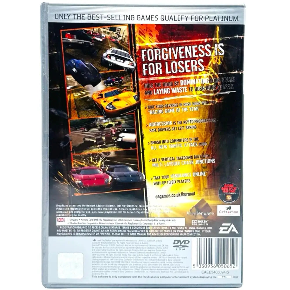 Burnout Revenge - PlayStation 2 (PS2) Spill