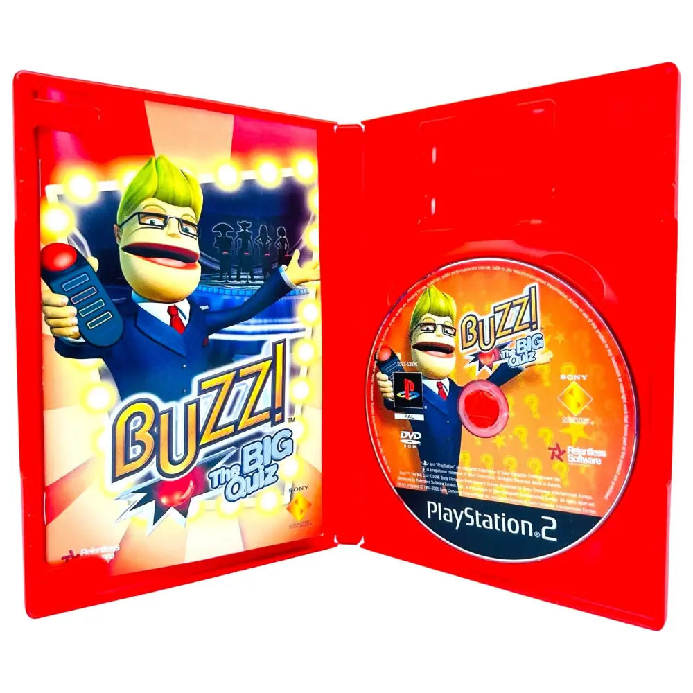 Buzz The Big Quiz - PlayStation 2 (PS2) Spill
