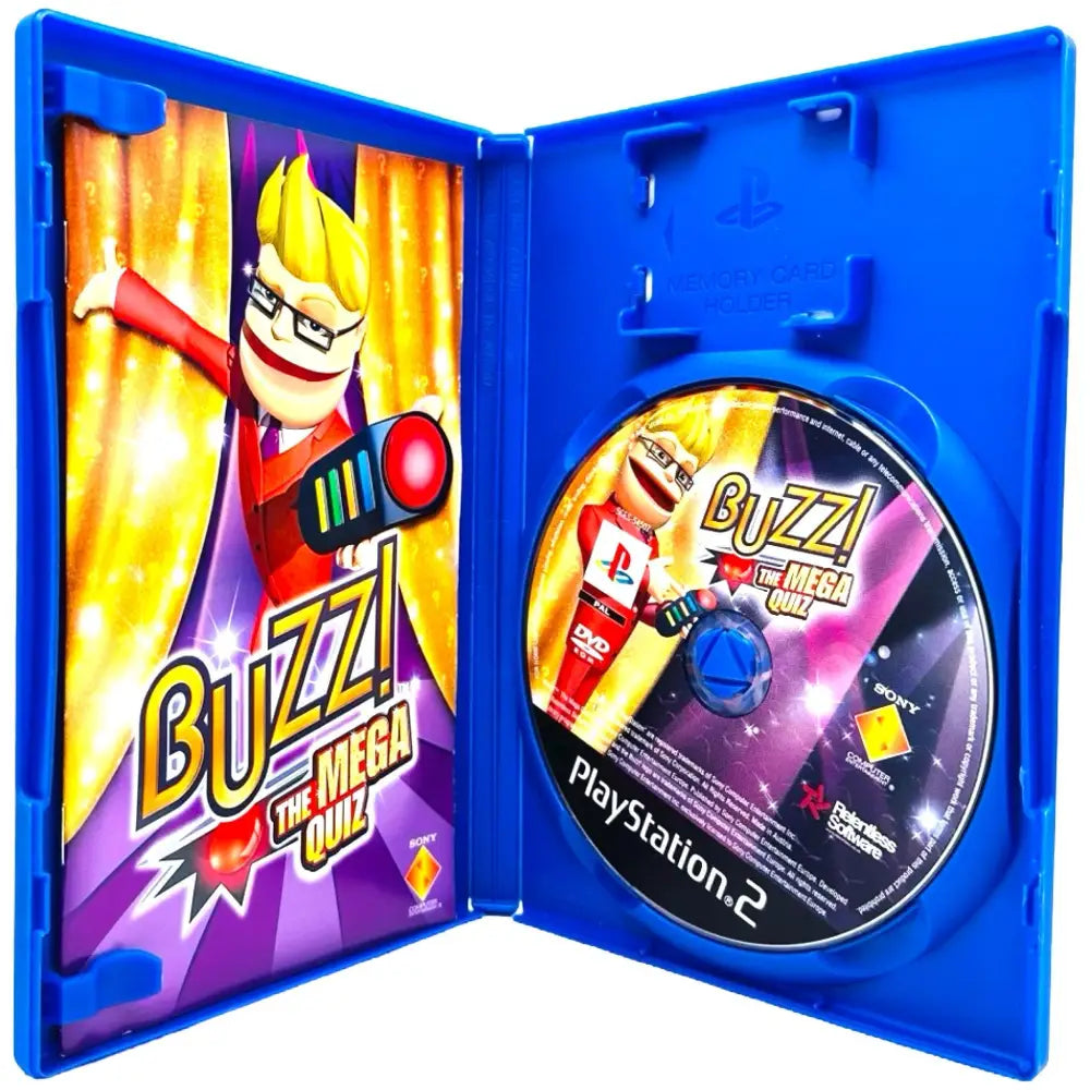 Buzz! The Mega Quiz - PlayStation 2 (PS2) Spill