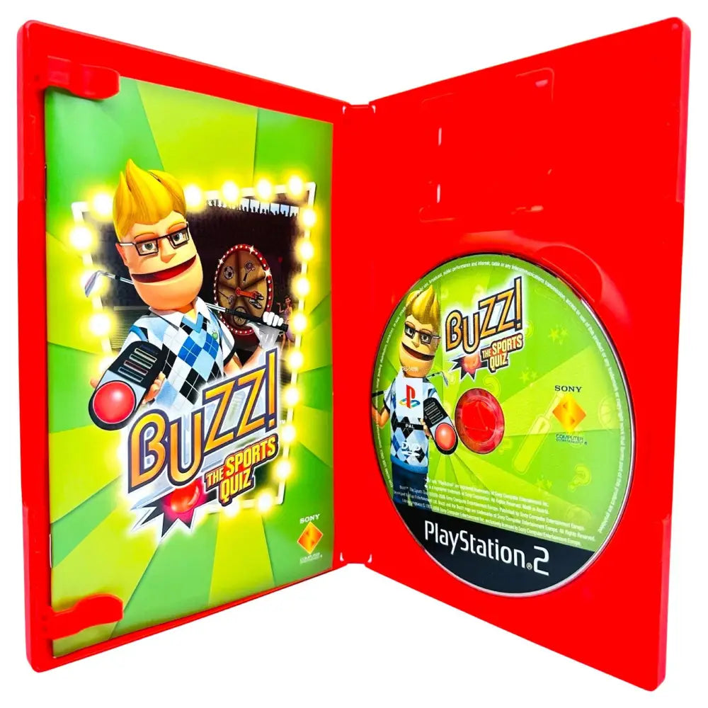 Buzz The Sports Quiz - PlayStation 2 (PS2) Spill
