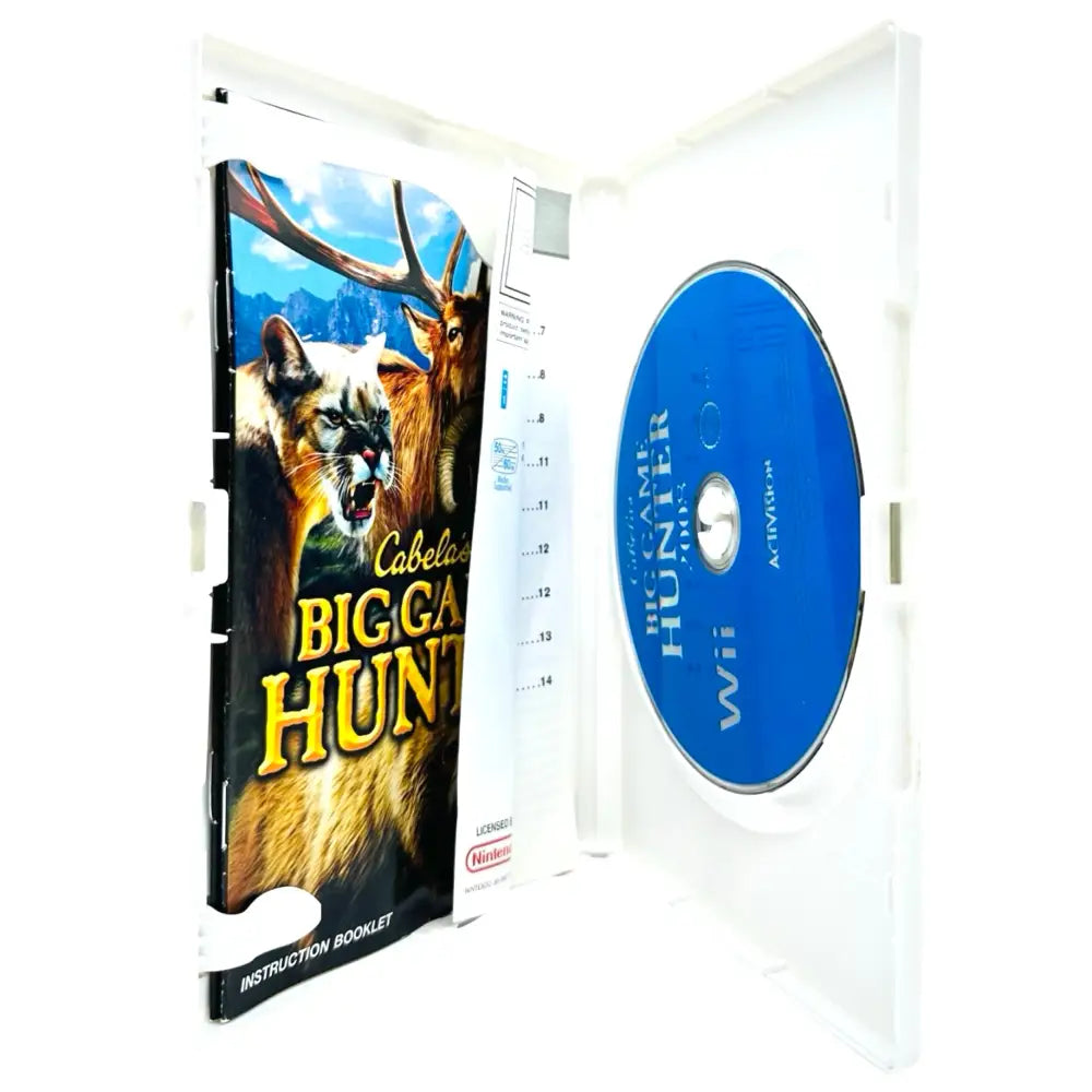 Cabela’s Big Game Hunter - Nintendo Wii Spill