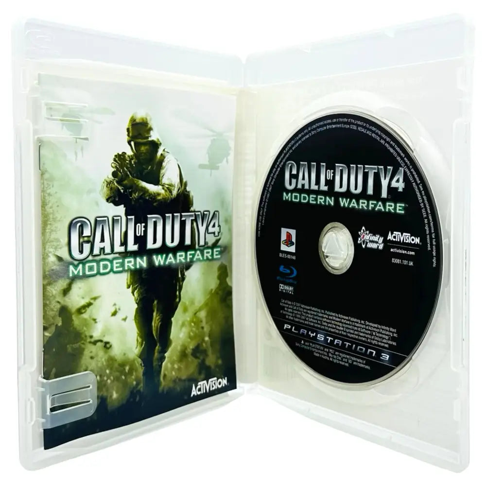 Call Of Duty 4: Modern Warfare - PlayStation 3 (PS3) Spill