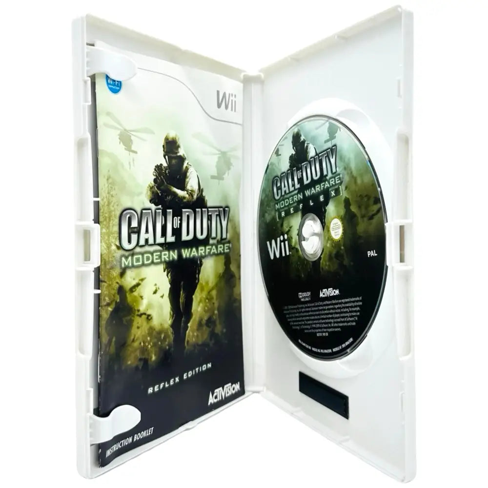 Call Of Duty: Modern Warfare Reflex Edition - Nintendo Wii Spill