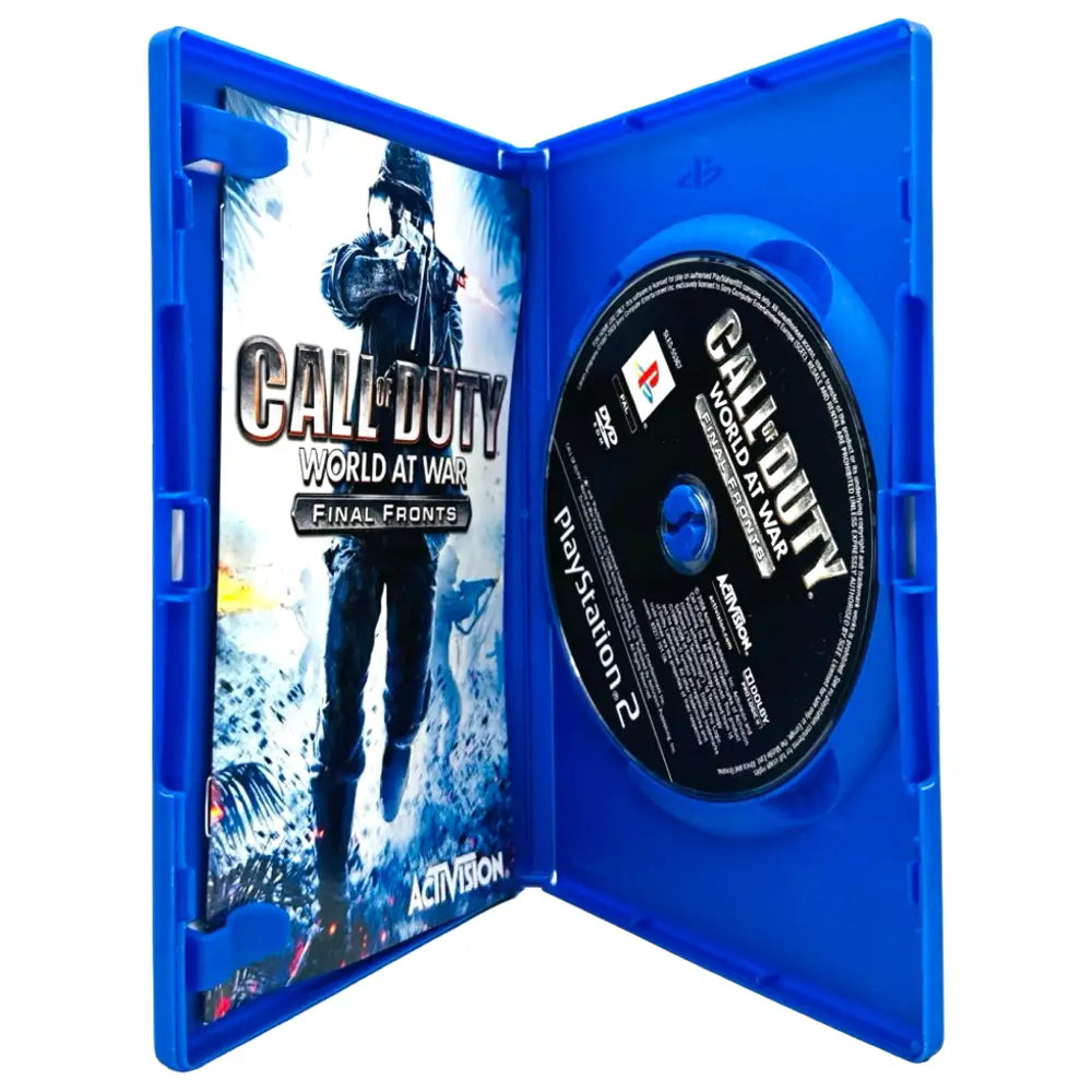 Call of Duty: World at War - Final Fronts - PlayStation 2 (PS2) Spill