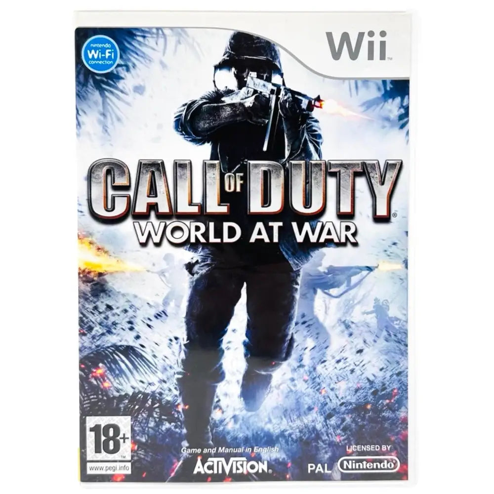 Call Of Duty: World At War - Nintendo Wii Spill
