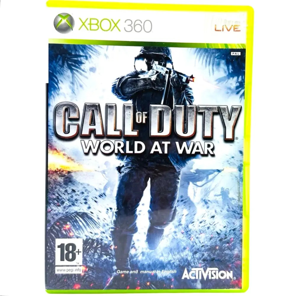 Call Of Duty: World At War - Xbox 360 Spill