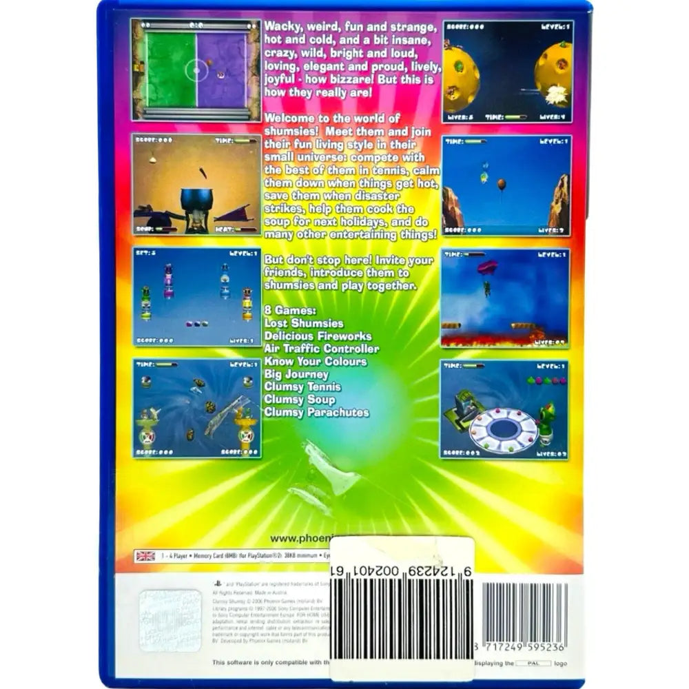 Clumsy Shumsy - PlayStation 2 (PS2) Spill