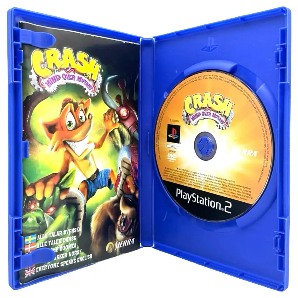Crash Mind Over Mutant - PlayStation 2 (PS2) Spill