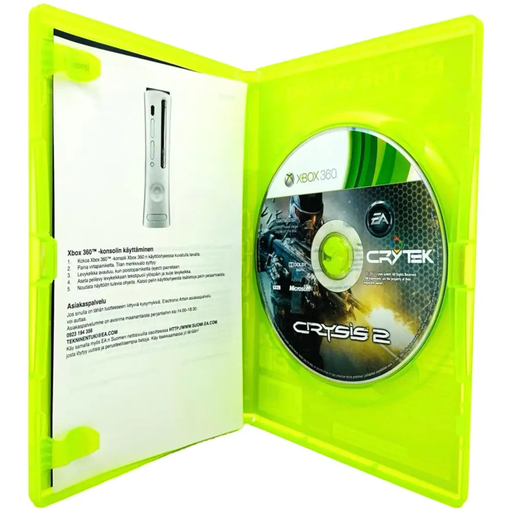 Crysis 2 - Xbox 360 Spill