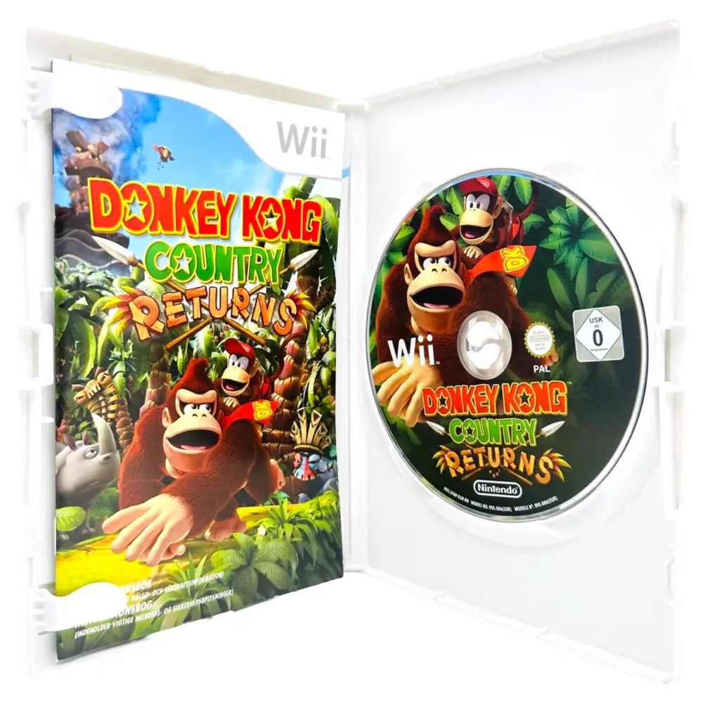 Donkey Kong Country Returns - Nintendo Wii Spill