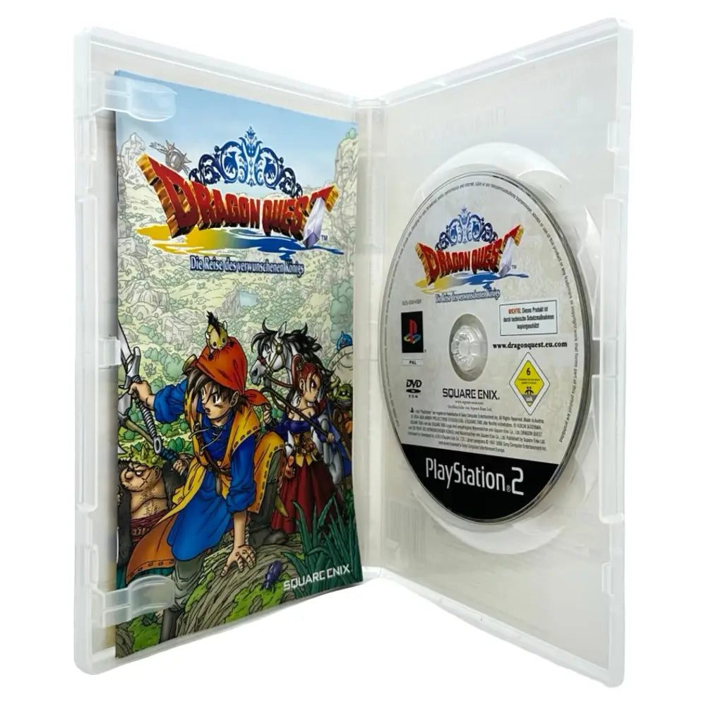 Dragon Quest VIII: Journey Of The Cursed King (Tysk) - PlayStation 2 (PS2) Spill