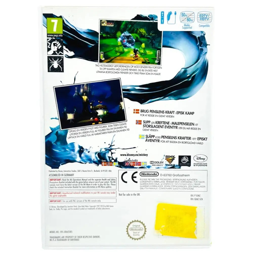 Epic Mickey - Nintendo Wii Spill