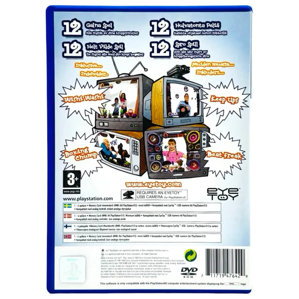 Eye Toy Play - PlayStation 2 (PS2) Spill