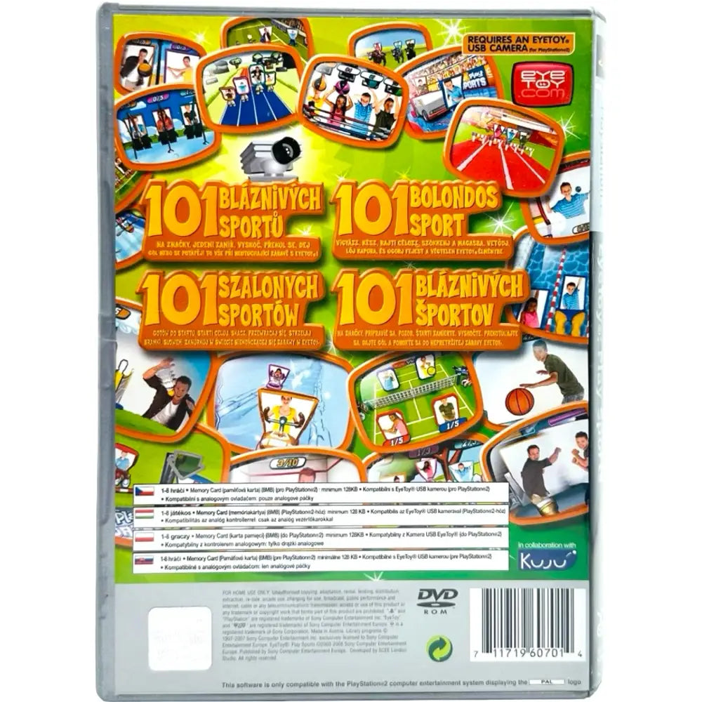 Eye Toy Play Sports - PlayStation 2 (PS2) Spill