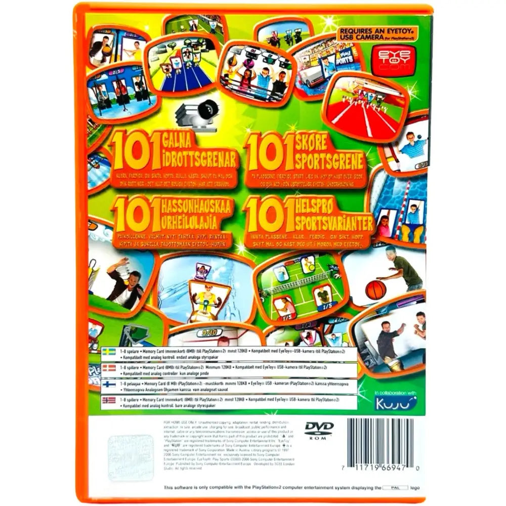 Eye Toy Play Sports - PlayStation 2 (PS2) Spill