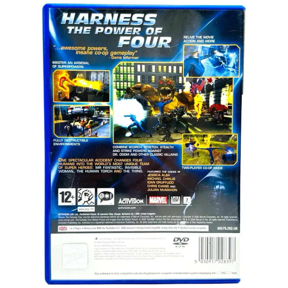 Fantastic 4 - PlayStation 2 (PS2) Spill