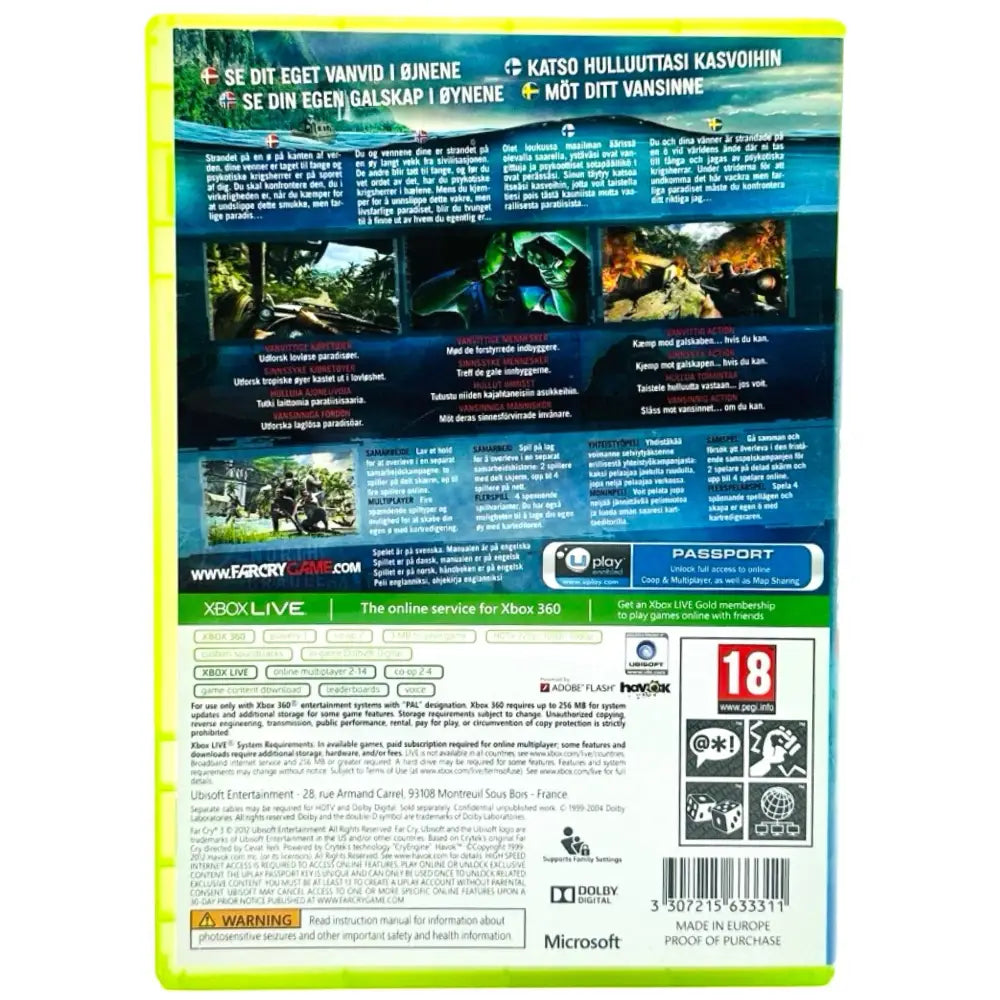 Far Cry 3 - Xbox 360 Spill