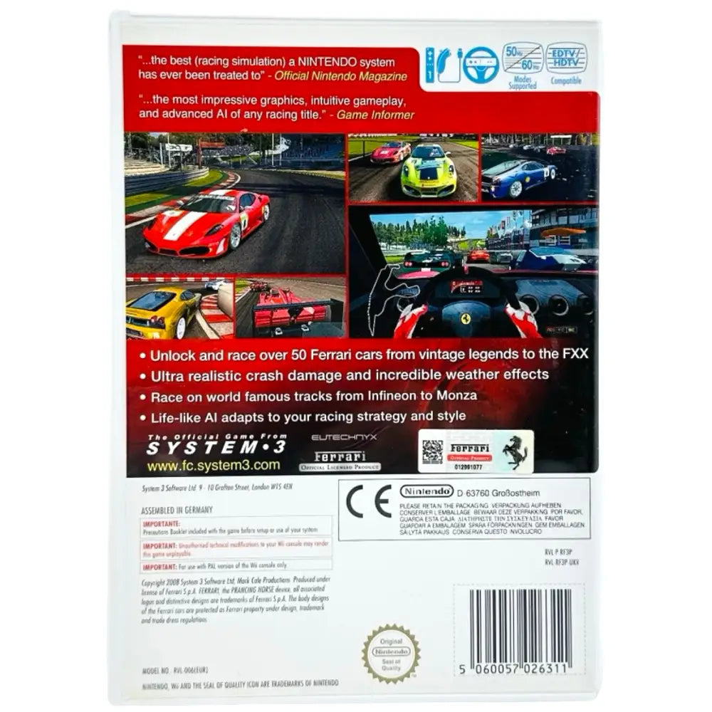 Ferrari Challenge - Nintendo Wii Spill