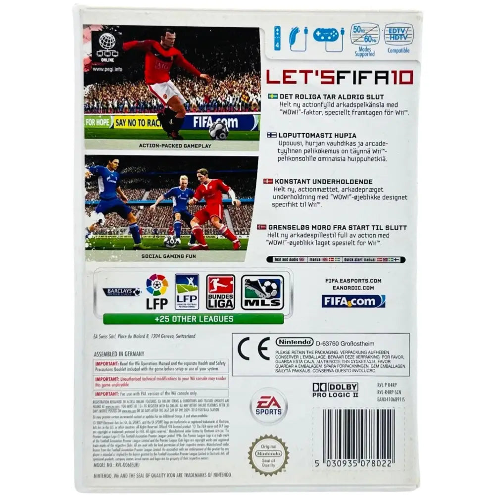 FIFA 10 - Nintendo Wii Spill