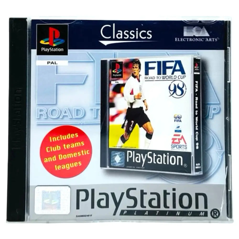 FIFA Road To World Cup 98 - PlayStation 1 (PS1) Spill