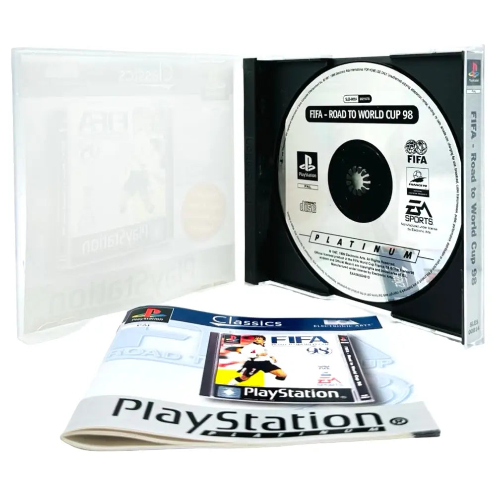 FIFA Road To World Cup 98 - PlayStation 1 (PS1) Spill