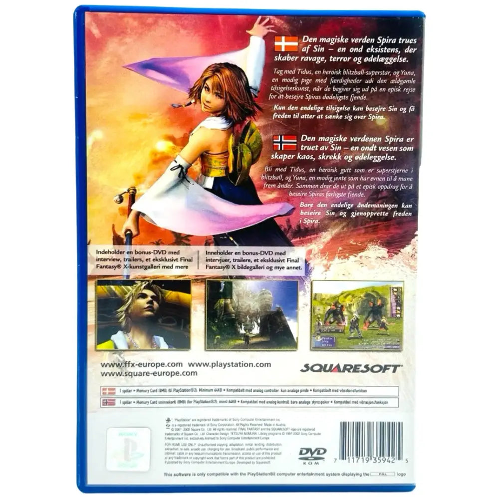 Final Fantasy X - PlayStation 2 (PS2) Spill