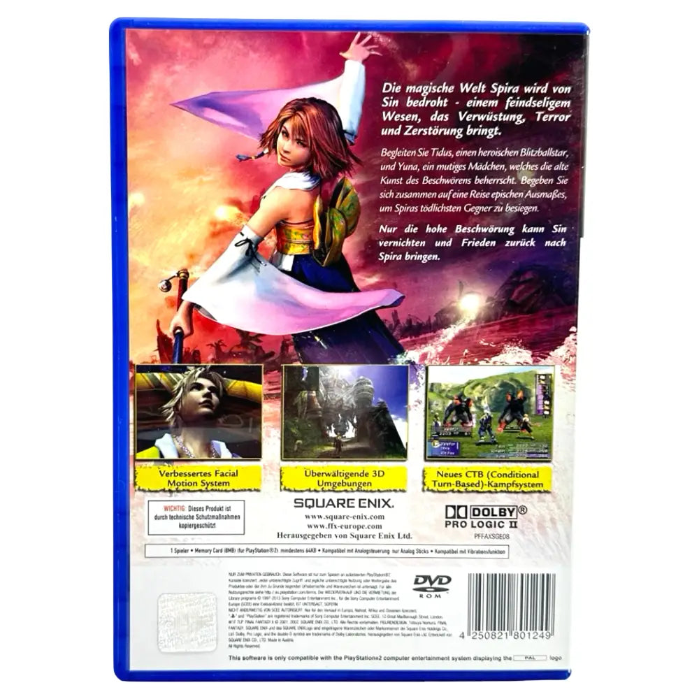 Final Fantasy X (Tysk) - PlayStation 2 (PS2) Spill